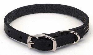 OAK LEATHER TOWN COLLAR 3/8'X1
