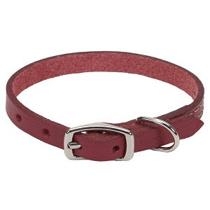 OAK LEATHER TOWN COLLAR 3/8'X1