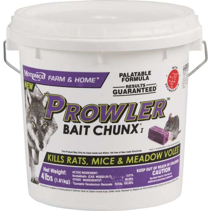 Prowler rodenticide chunk 4lb