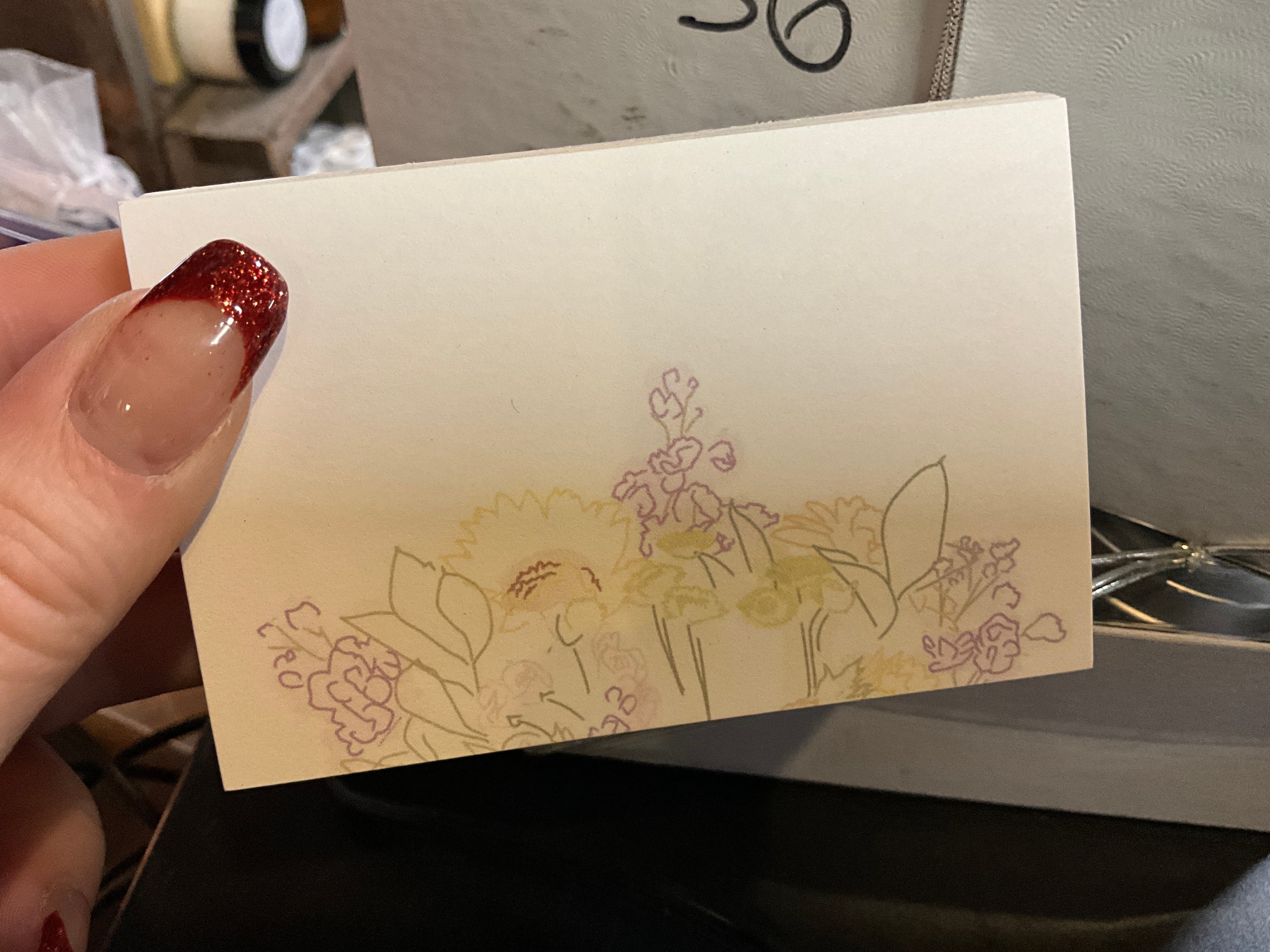 Fineline Floral - Arrangement Card