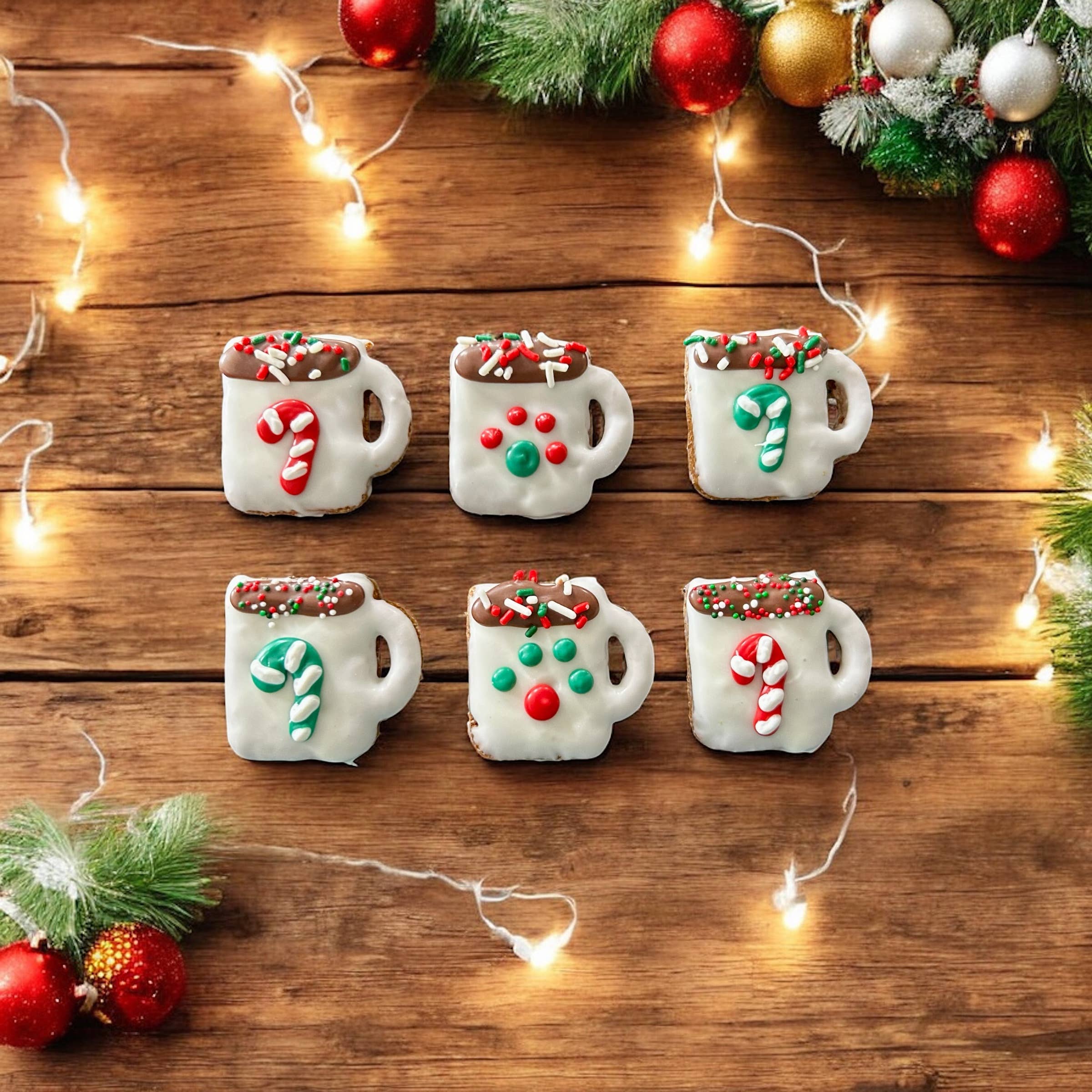 Mini Ho Ho Ho Cocoa dog treat