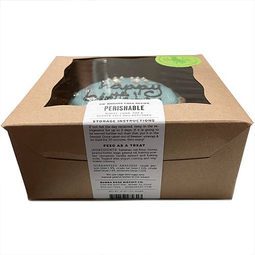 Bubba Rose Blue Dog Cake (Perishable)