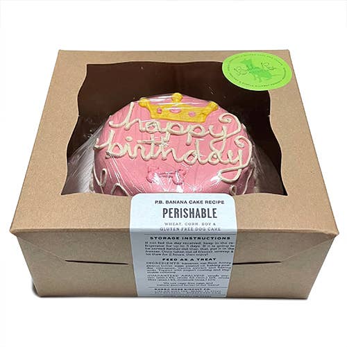 Bubba Rose Princess Dog Cake (Perishable)