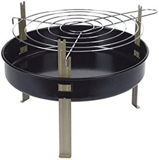 Marsh Allen Table Top 12 inch Charcoal 12.5 in. W Black Grill