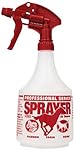 SPRAYER BOTTLE POLY RED 36 OZ