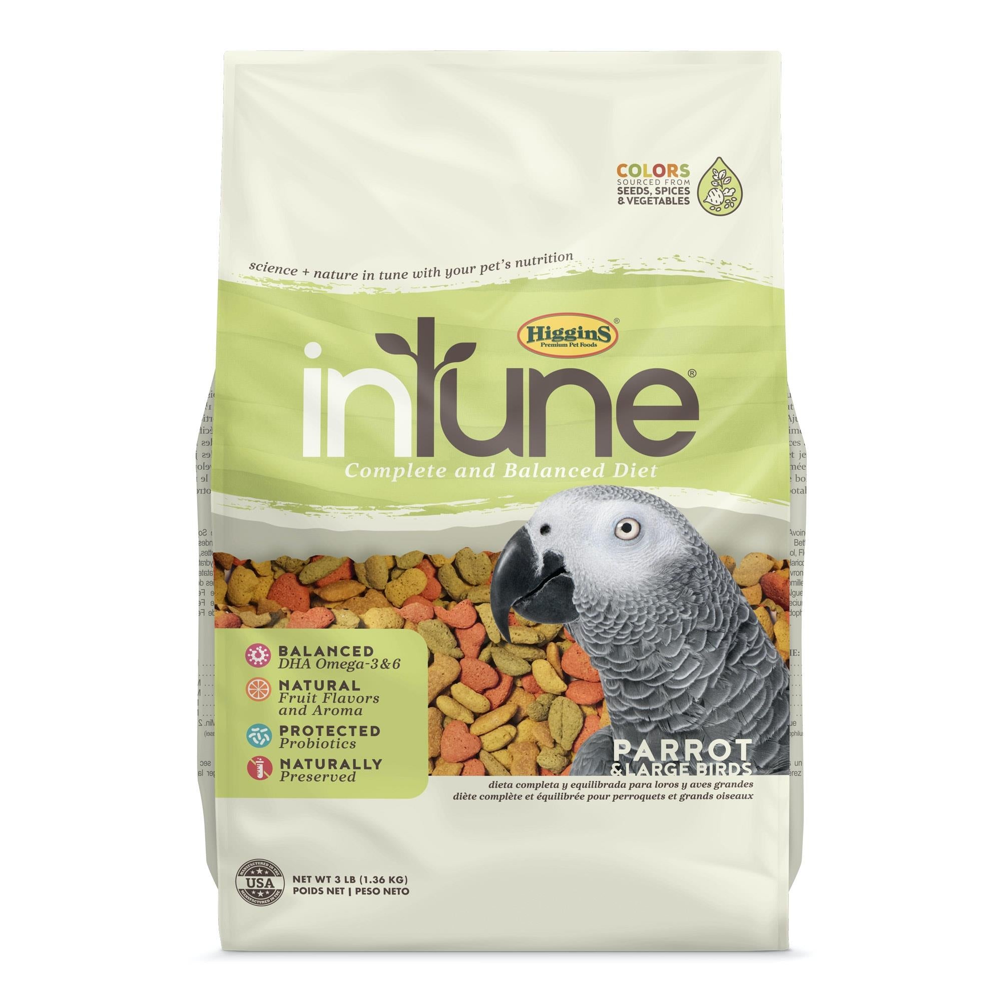 Higgins inTune Parrot 3Lb
