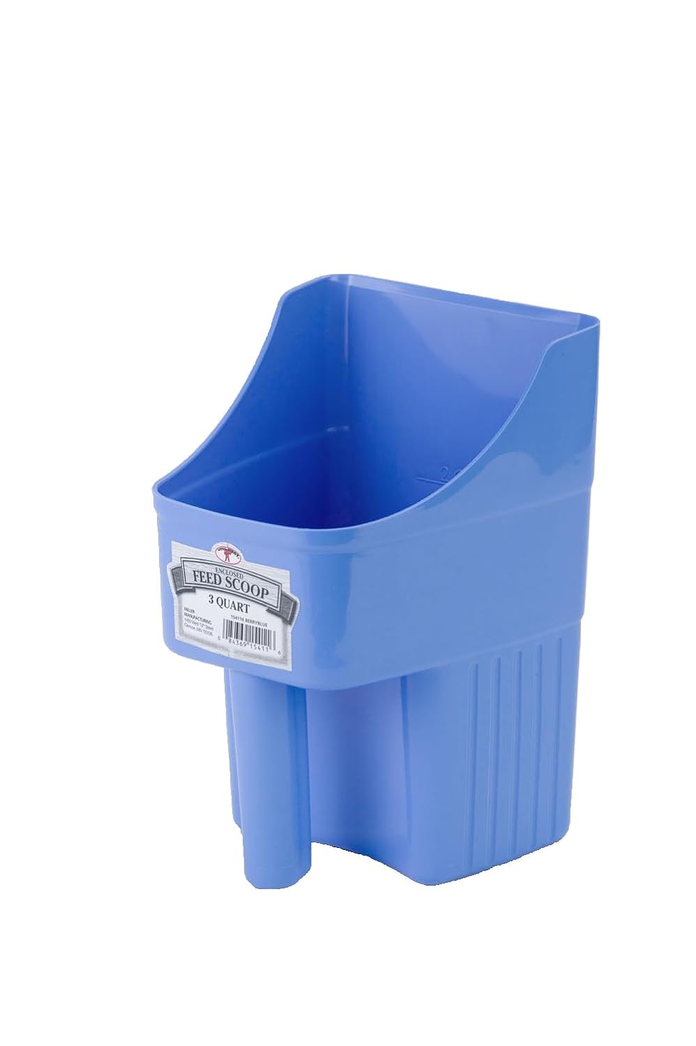PLASTIC FEED SCOOP 3QT BERRY