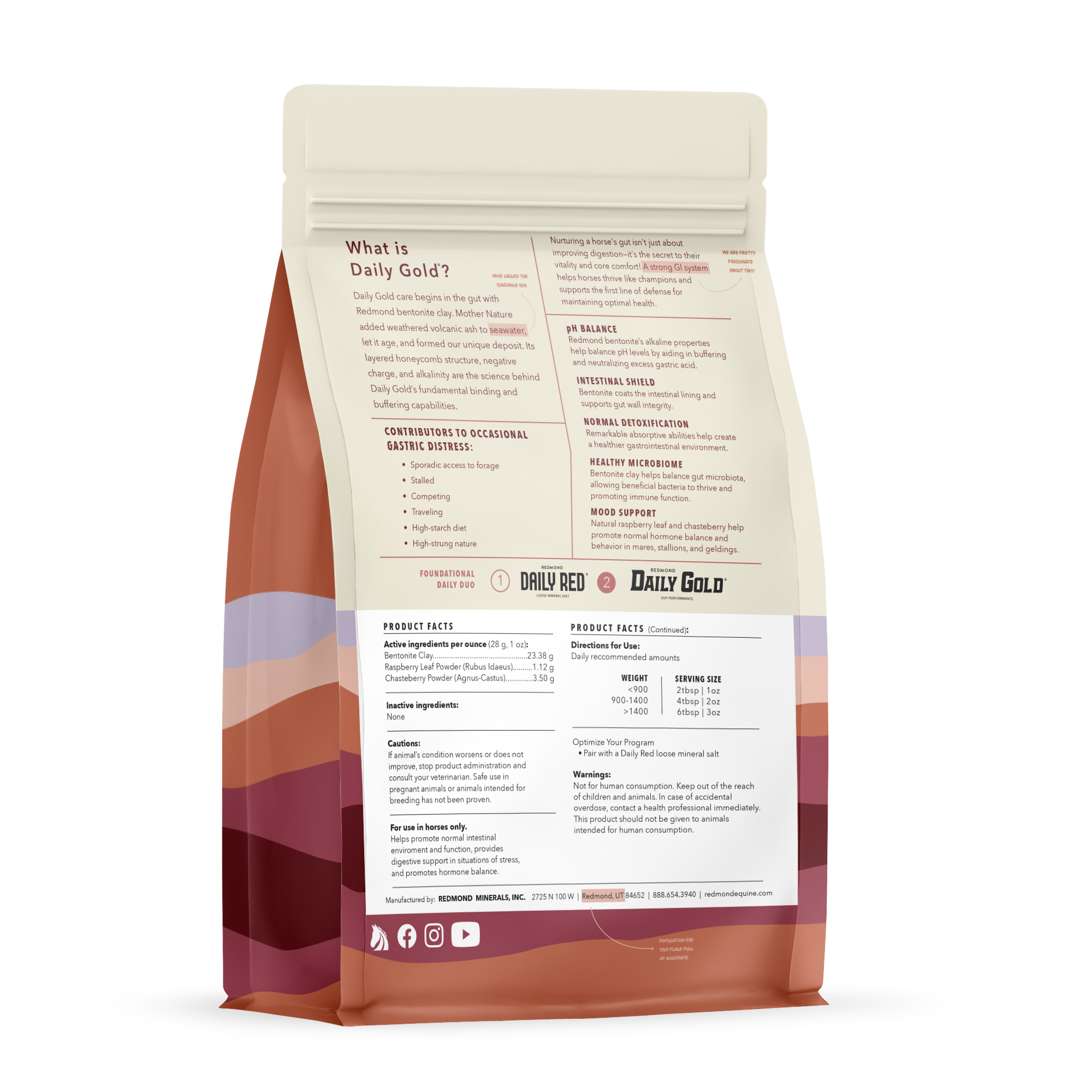 Daily Gold® Mood Support - Horse Gut Supplement