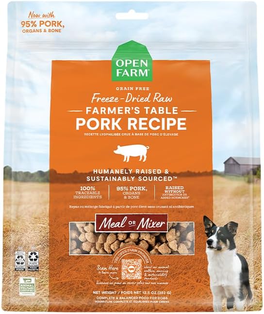 OPEN FARM Fd PORK DogFood 3.5
