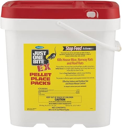 Farnam Just One Bite EX Pellet Place Packs 88ct