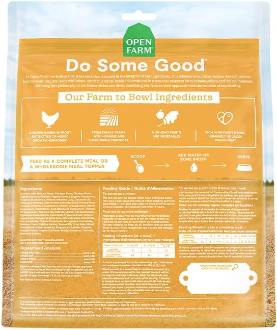 OPEN FARM Fd CHICK DogFood 3.5