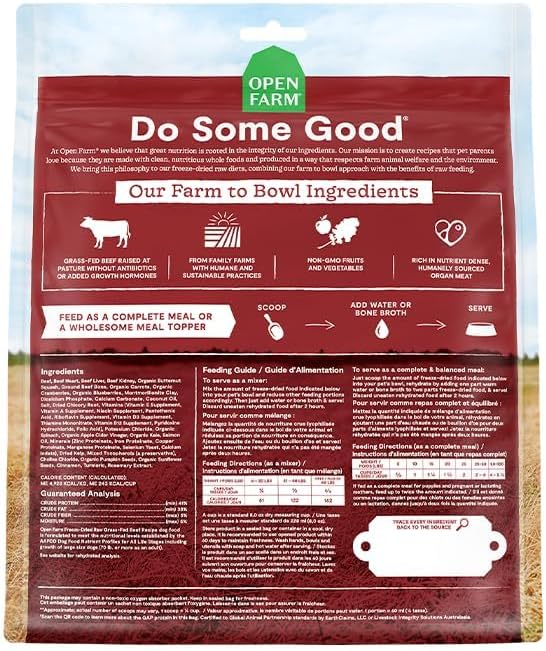 OPEN FARM Fd Beef DogFood 3.5