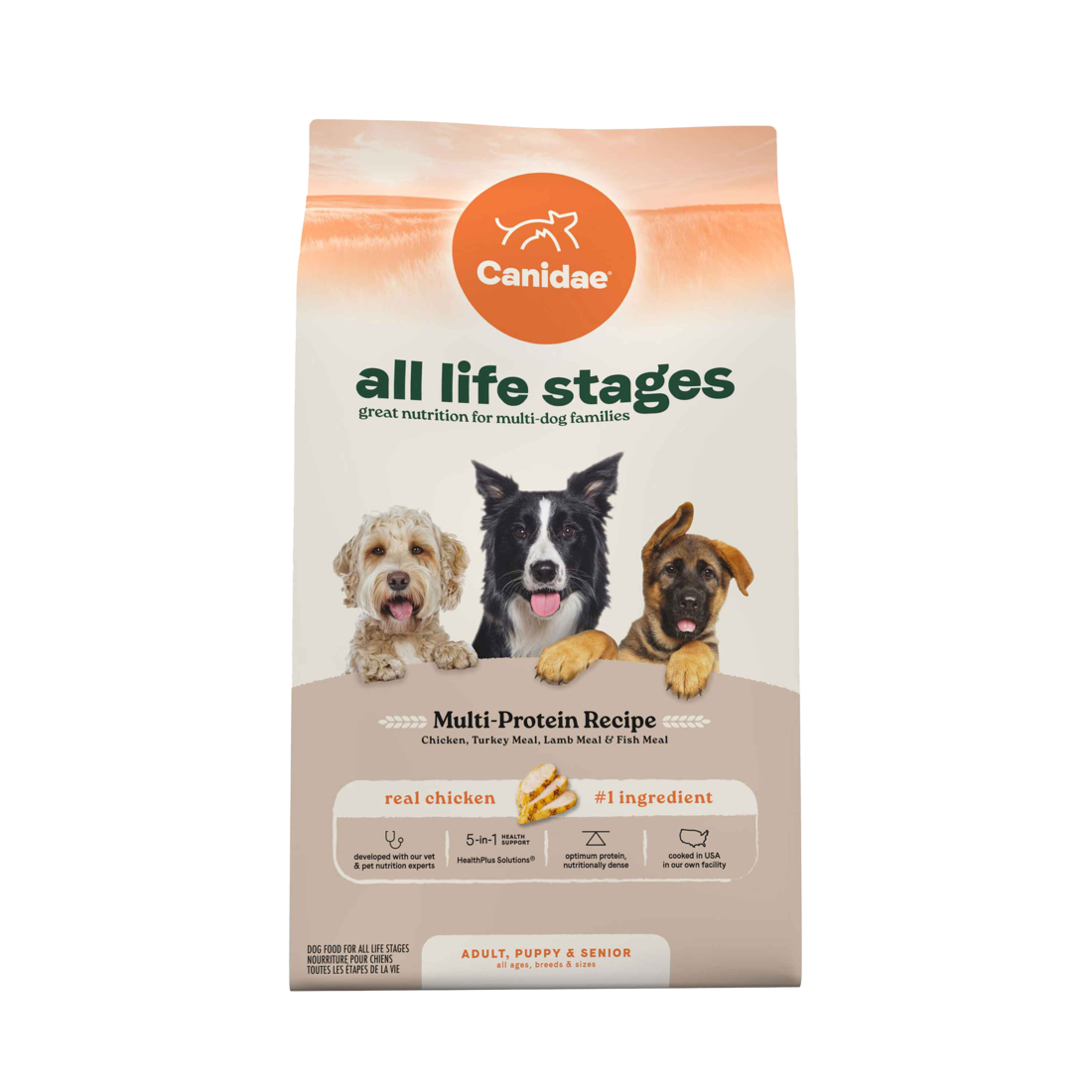 Canidae All Life Stages Dry Dog Food Multi-Protein Recipe 5lb