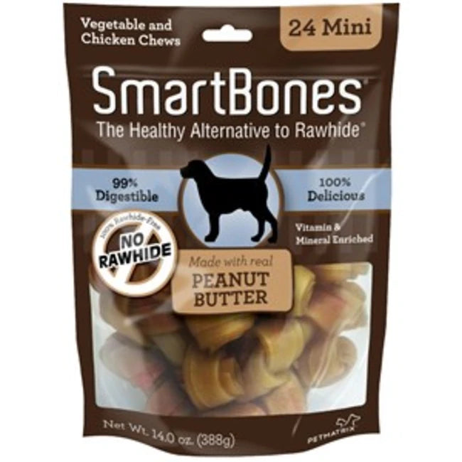 SmartBones PB Mini 24pk