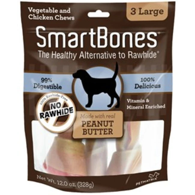 SmartBones PB LG 3pk