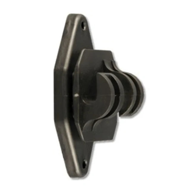 INSULATOR w-POST CLAW-BLACK 25
