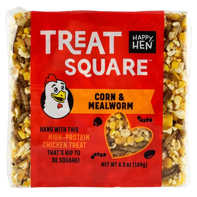 HH SQUARE MEALWORM &CORN 6.5oz