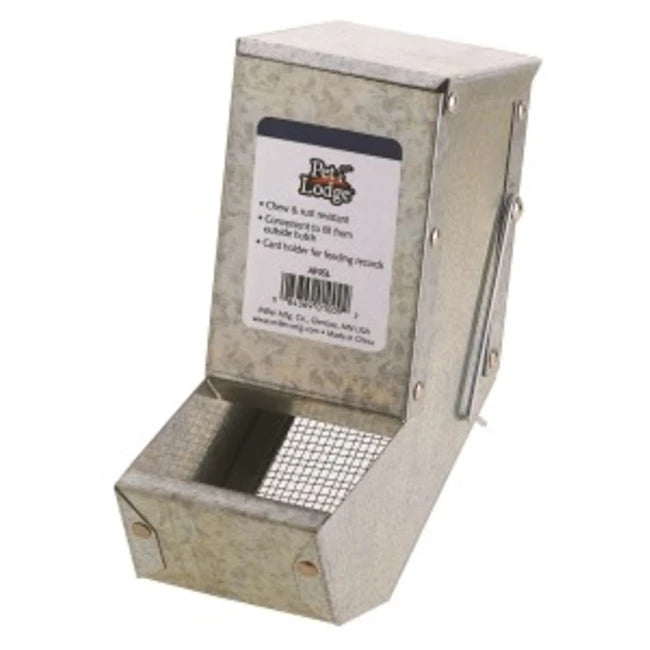 RABBIT FEEDER W/SIFT 3"