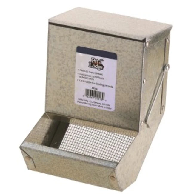 RABBIT FEEDER W/SIFT 5"