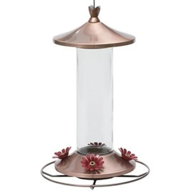 HMBIRD FEEDER MTL/GLS 12OZ