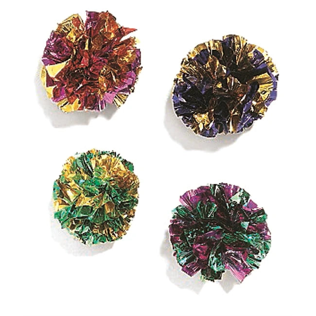 MYLAR BALLS 4 PK