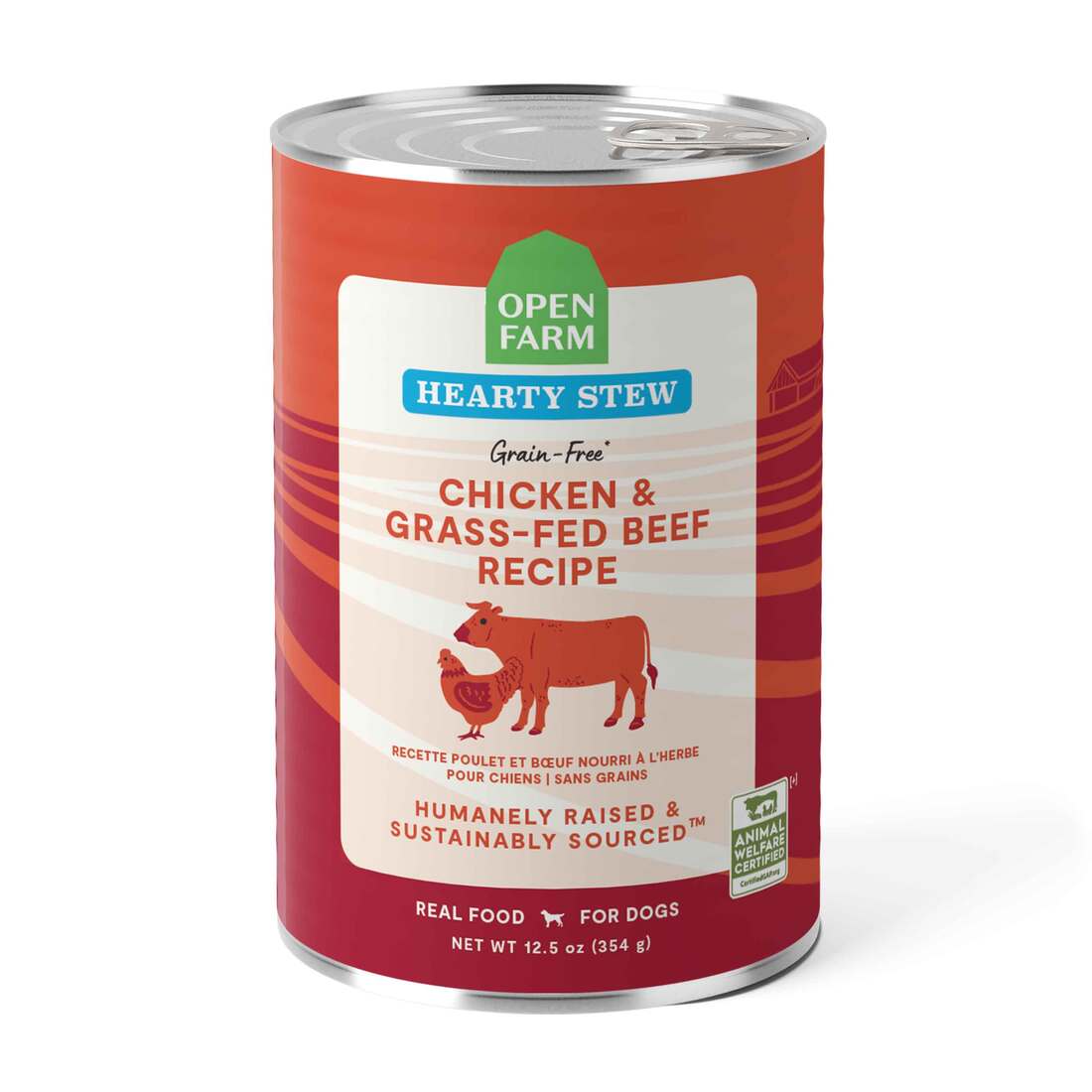 Open Farm Hearty Stew Chicken & Grass-Fed Beef, 12.5 Ounce