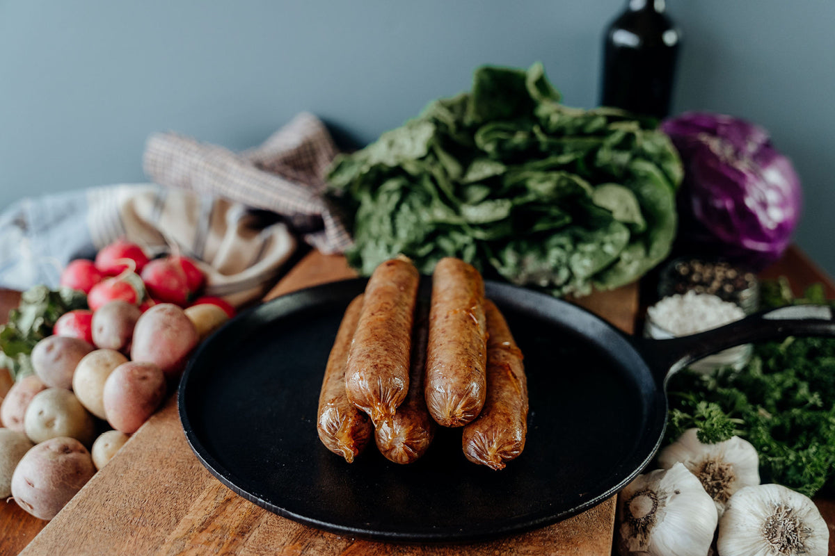 Smoked Pork Bratwurst - Sugar Free - 5(0.25lb) Links