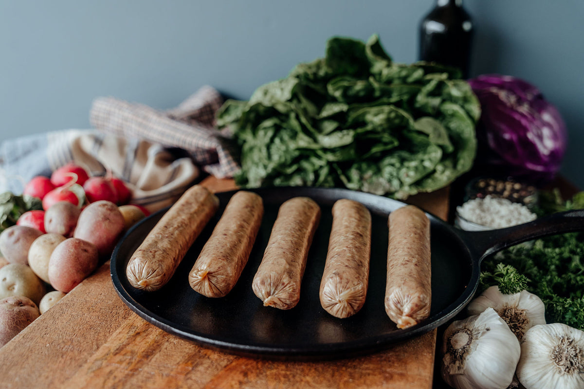 Smoked Pork Bratwurst - Sugar Free - 5(0.25lb) Links