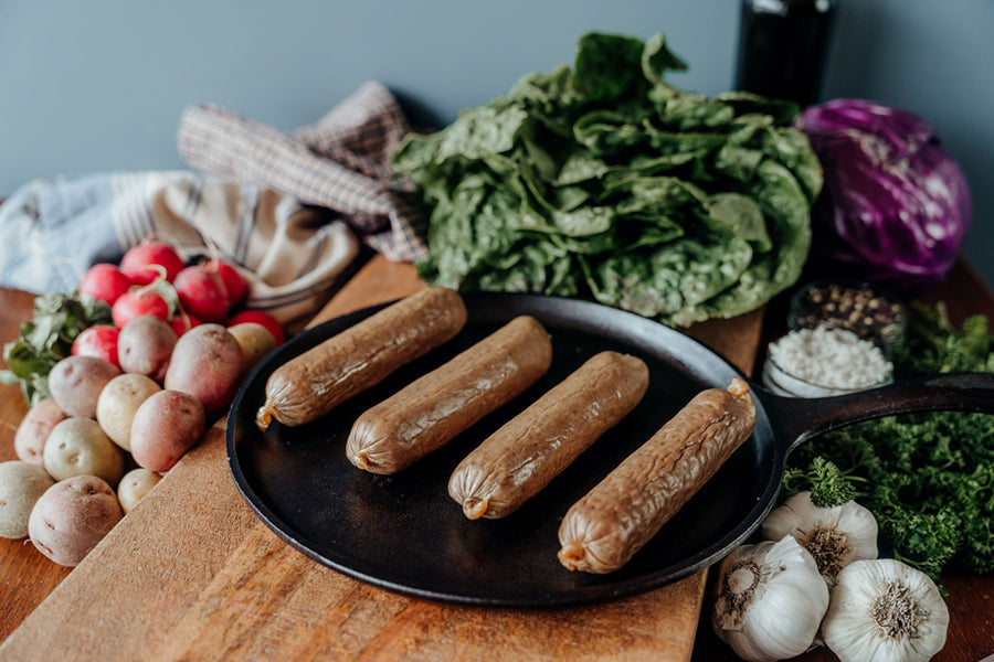 Polish Pork Sausages - Sugar Free - five 0.25 lb. sausages