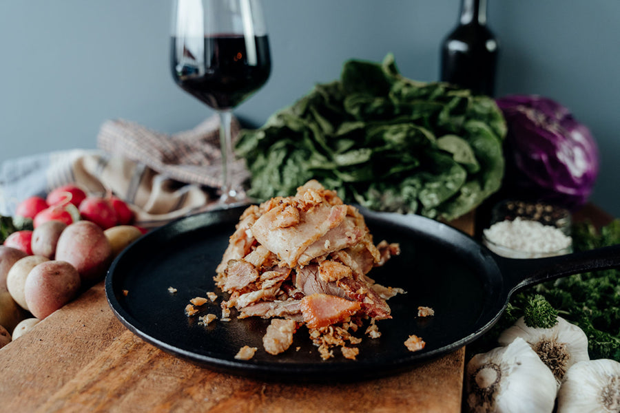 Sugar Free Canadian Pork Bacon Ends - 1 lb.