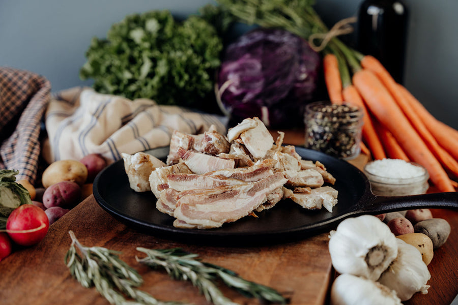 Sugar Free Pork Bacon Ends - 1 lb.