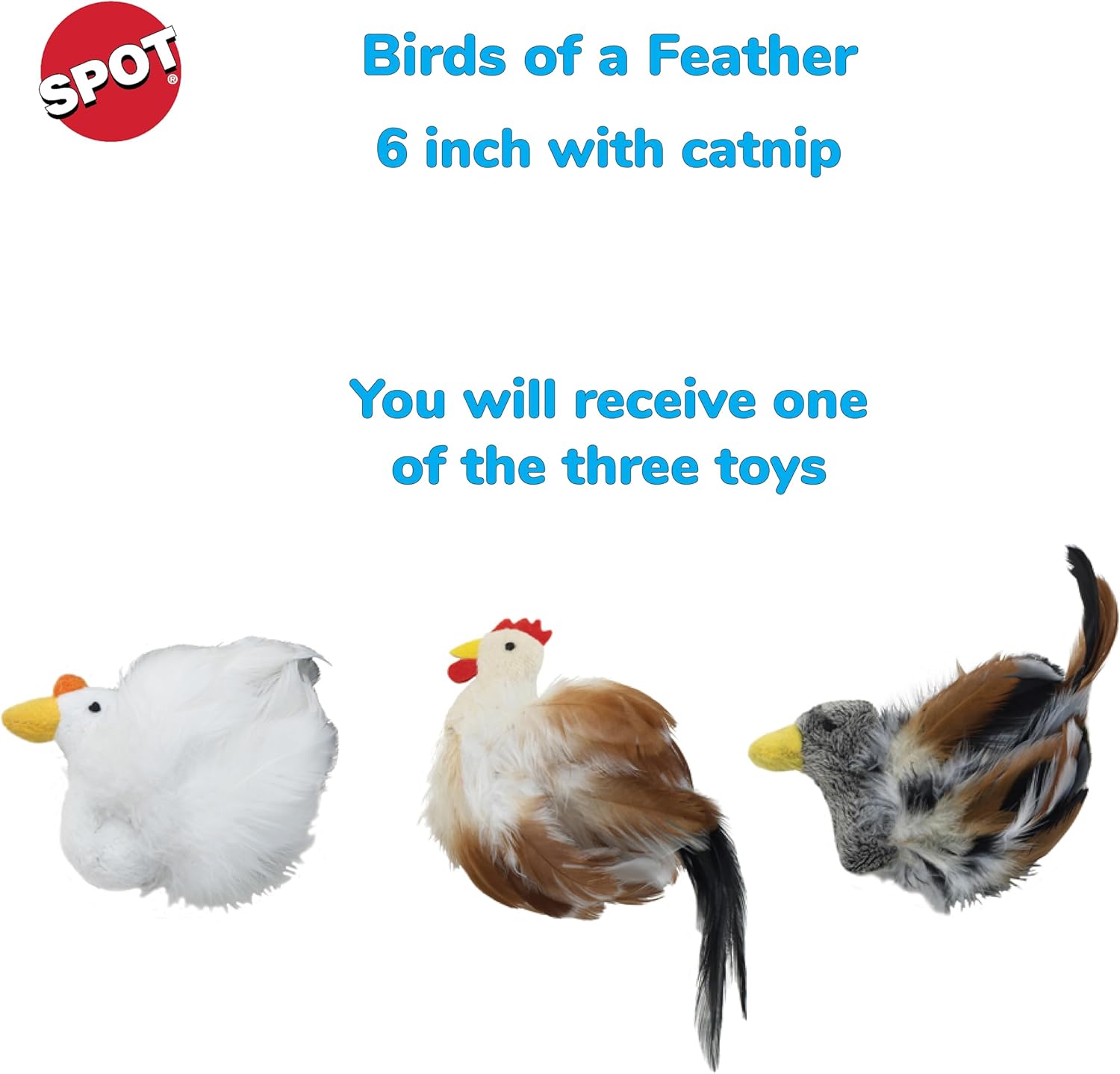 Birds of a Feather Catnip Toy