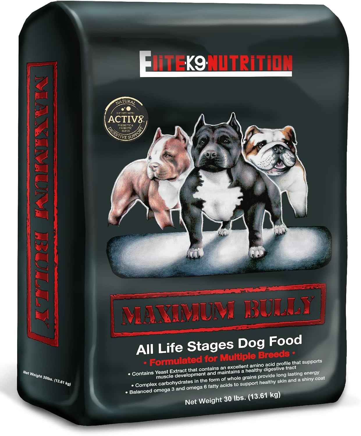 MAXIMUM BULLY DOG 30LB