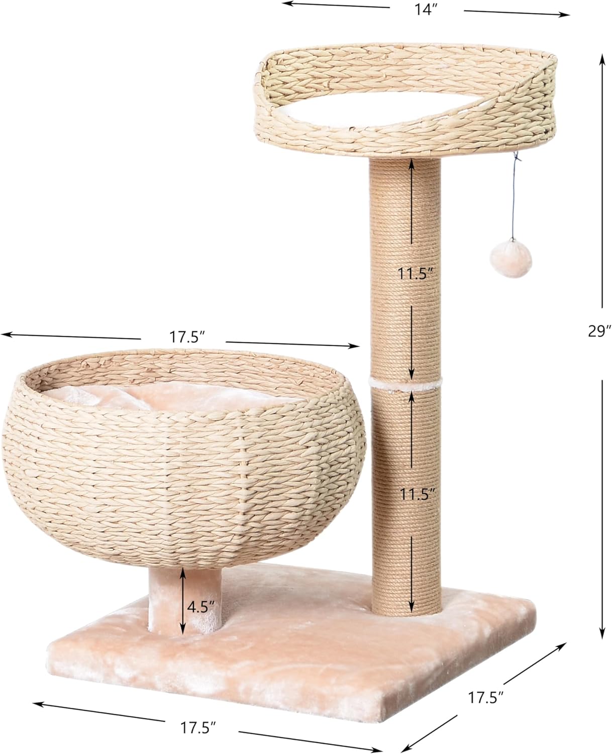 PetPals Cozy V2 2-Level cat T