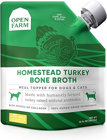 OPEN FARM TURK BONE BROTH 12OZ