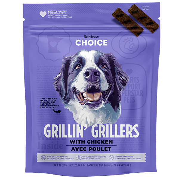 NutriSource GRILLERS CHICKEN TREAT 32OZ