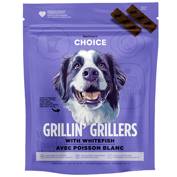 NutriSource GRILLERS WHITEFISTREAT 32OZ