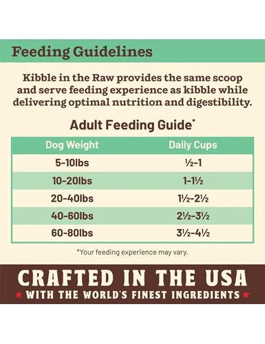 Primal Kibble in the Raw Chicken Recipe Non-GMO Freeze-Dried Dog Food 1.5lbs