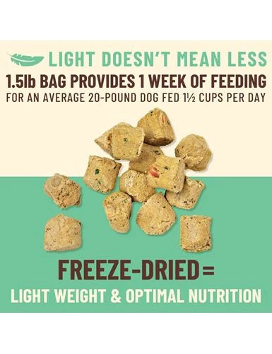 Primal Kibble in the Raw Chicken Recipe Non-GMO Freeze-Dried Dog Food 1.5lbs
