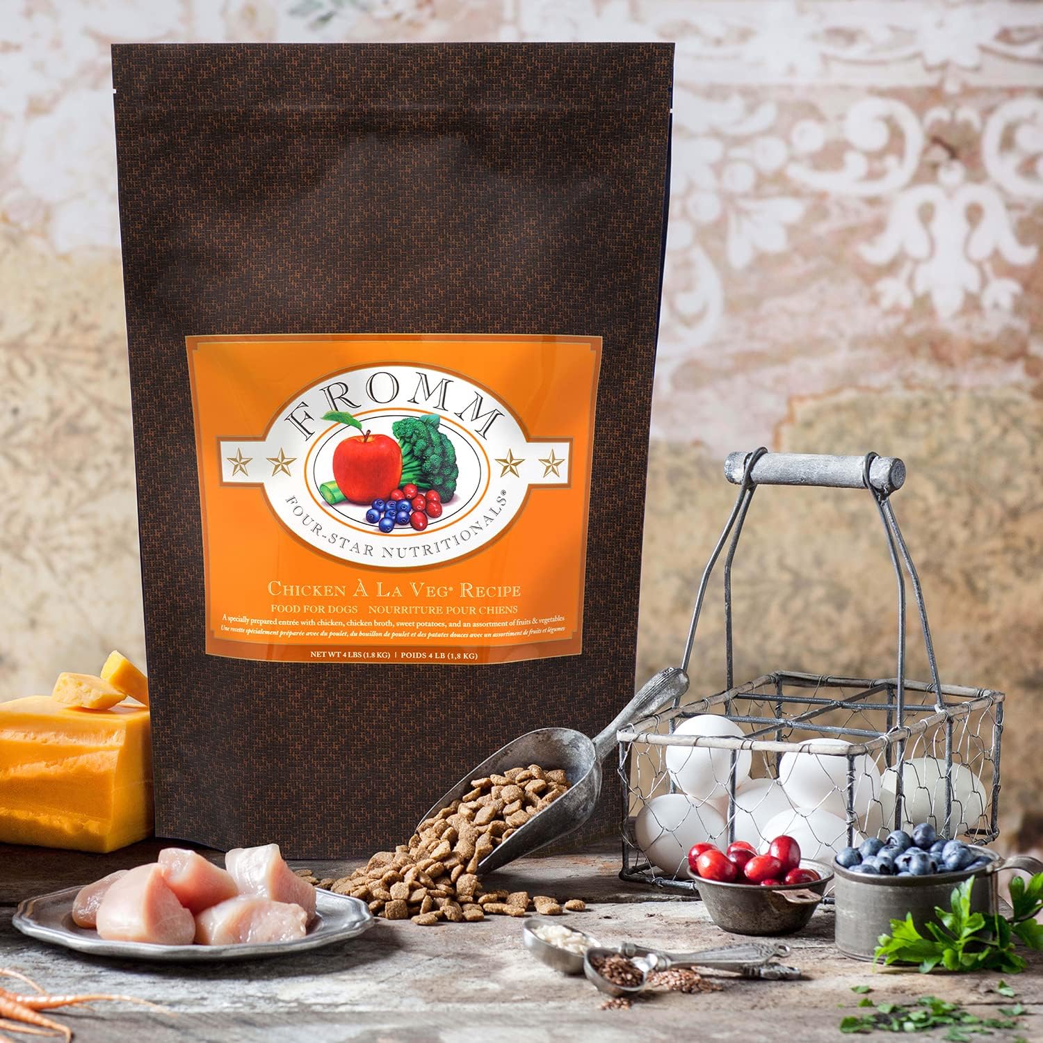 Fromm Four-Star Chicken À La Veg Recipe Dry Dog Food 26LB