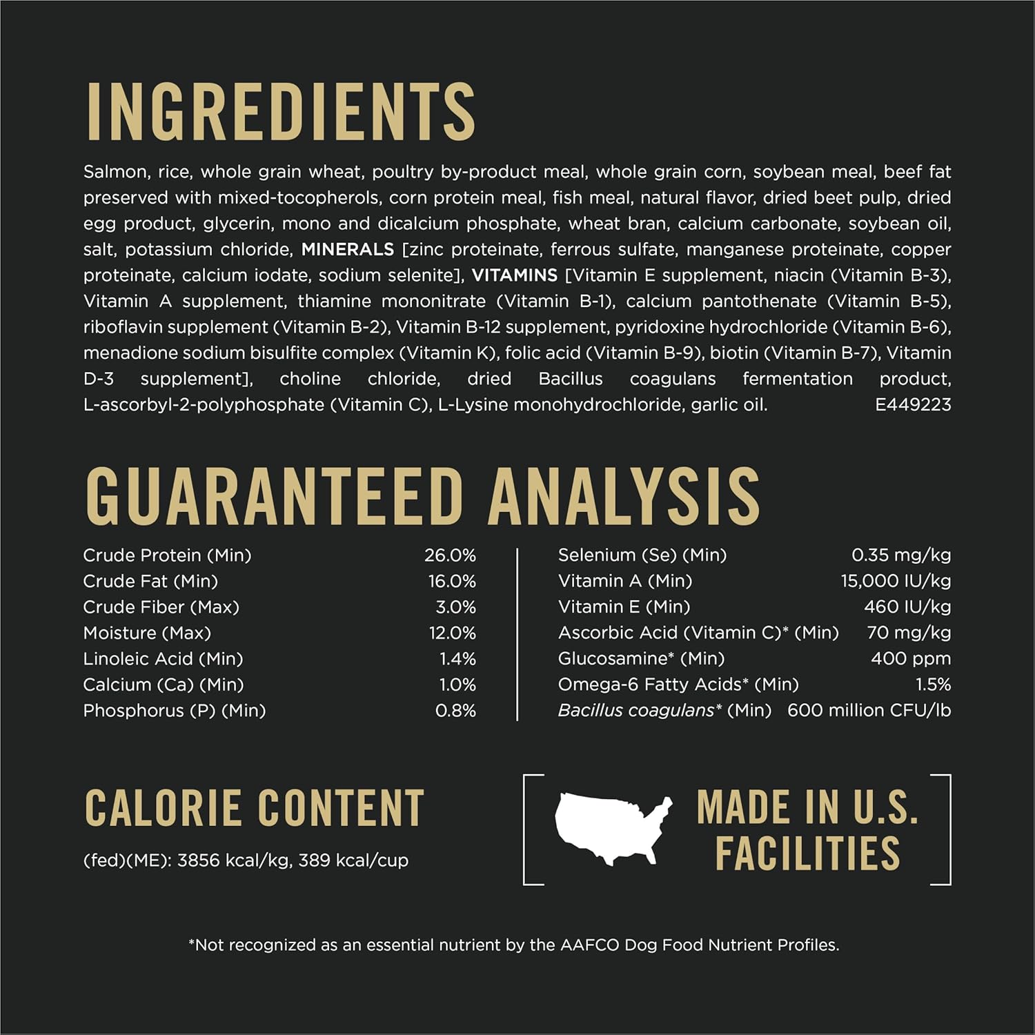 Purina Pro Plan Complete Essentials Adult Shredded Blend Salmon & Rice High Protein Formula with Probiotics Dry Dog Food 33lb