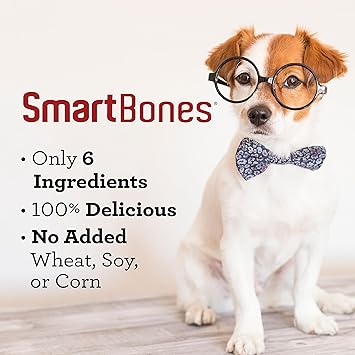 SmartBones Protein Rings with Real Salmon and Chickpeas 10oz