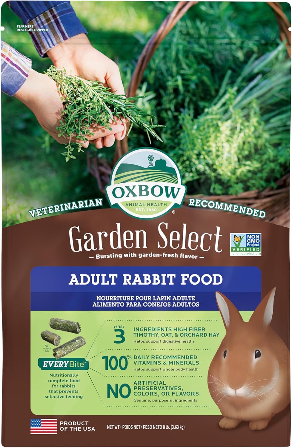 OXB Garden Select Rabbit 8lb