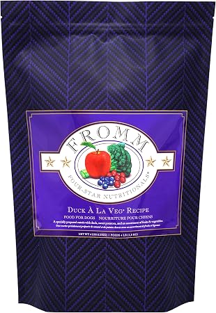 Fromm Four-Star Duck À La Veg® Recipe Dry Dog Food 4lb