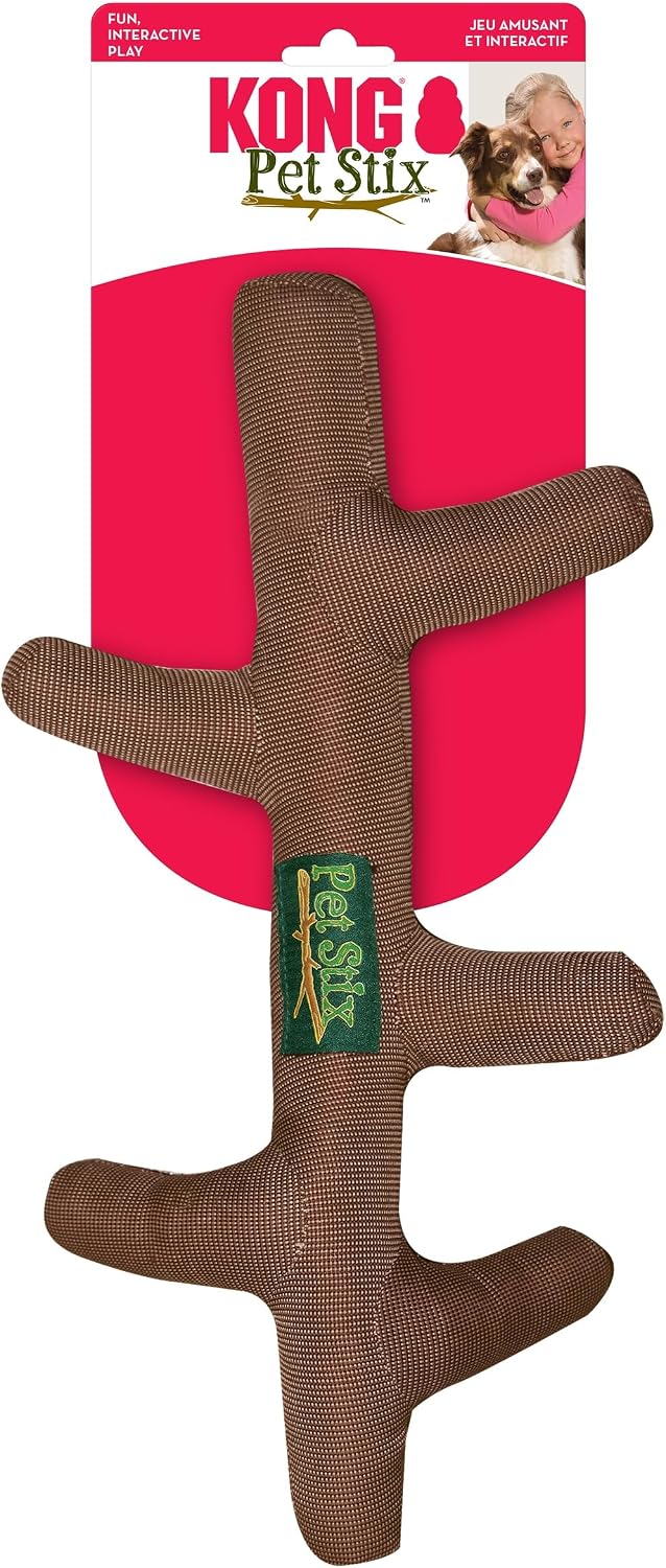 Kong PetStix Dog Toy Assorted Colors Medium