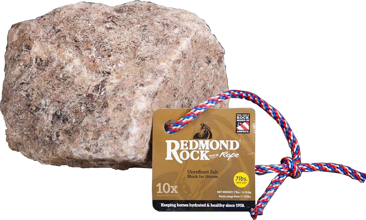 ROCK ON A ROPE 90-96% SALT 7lb