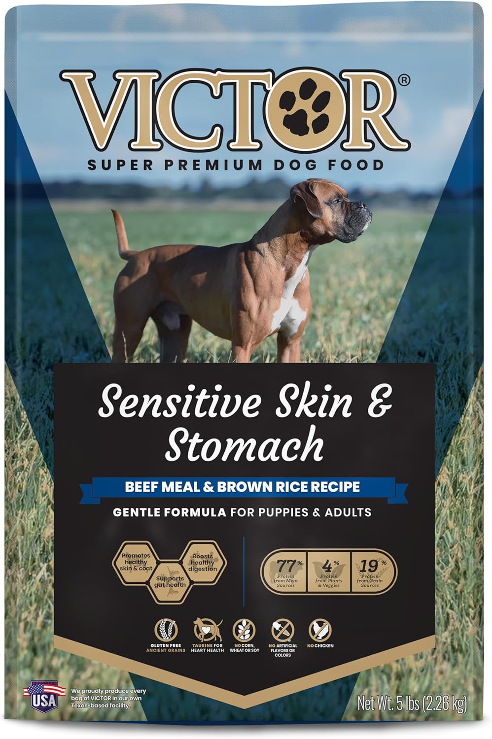 VICTOR SENSITIVE BEEF 5LB