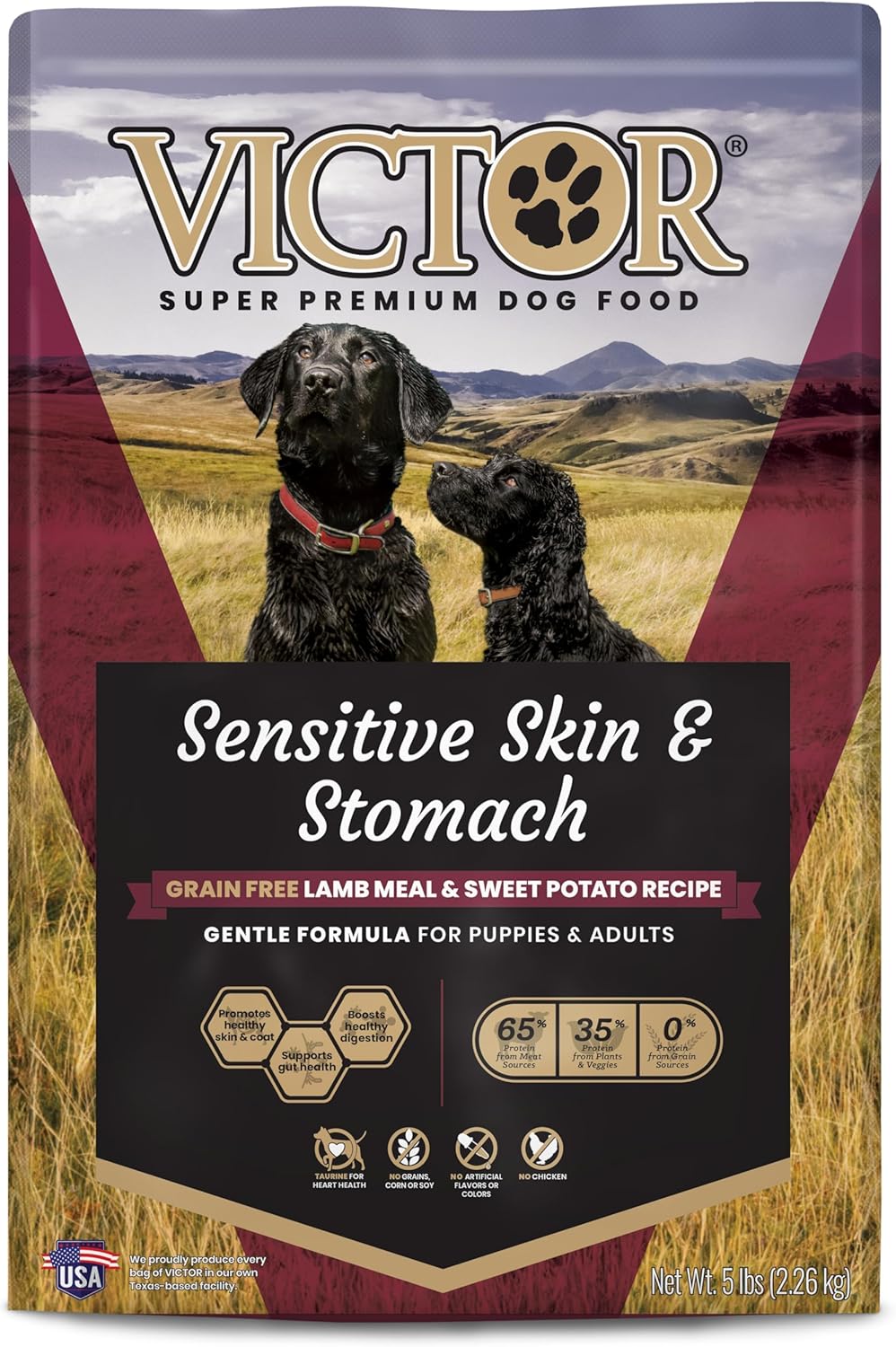 VICTOR SENSITIVE LAMB 5LB