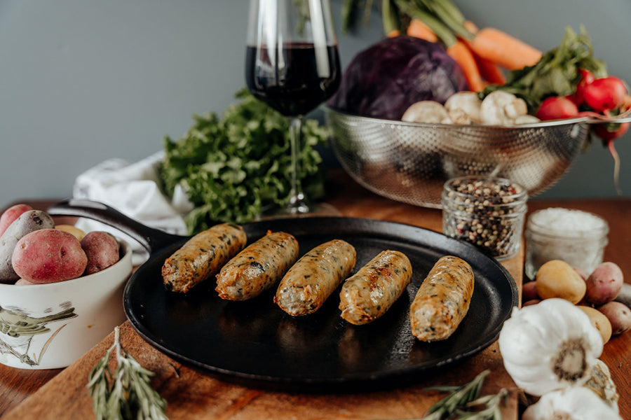 Chicken Feta/Spinach Sausage Links - (5-6 links) 1 lb. pkg