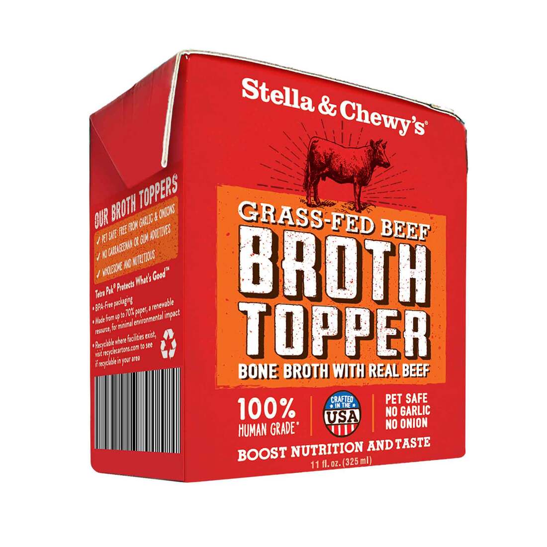 Stella & Chewy's Grass-Fed Beef Broth Topper 11oz